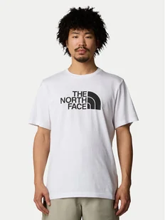 The North Face T-Shirt Easy NF0A8A6C Biały Regular Fit - Koszulki męskie - miniaturka - grafika 1