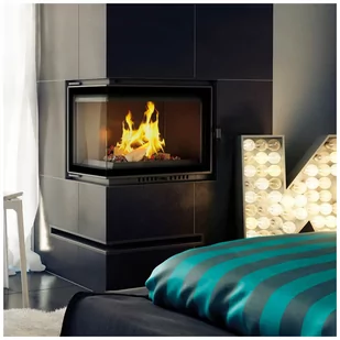 Kratki.pl Marek Bal Kominek powietrzny żeliwny MAJA lewy BS 8 kW  200 DECO MAJA/L/BS/DECO - Kominki wolnostojące - miniaturka - grafika 1