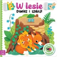 Książki edukacyjne - W lesie. Otwórz i szukaj! - miniaturka - grafika 1