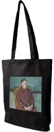 Torby i wózki na zakupy - Torba z naszywką Madame Cezanne w żółtym fotelu Paul Cezanne - miniaturka - grafika 1