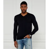 Swetry męskie - Karl Lagerfeld Wełniany sweter | Regular Fit - miniaturka - grafika 1