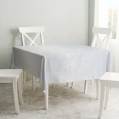 Obrusy i serwetki - Obrus Leaved 150 x 300 cm biały - miniaturka - grafika 1