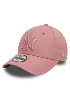 New Era Czapka z daszkiem Jr League Essential 9FORTY New York Yankees 60595470 Różowy - Czapki dla dzieci - miniaturka - grafika 1