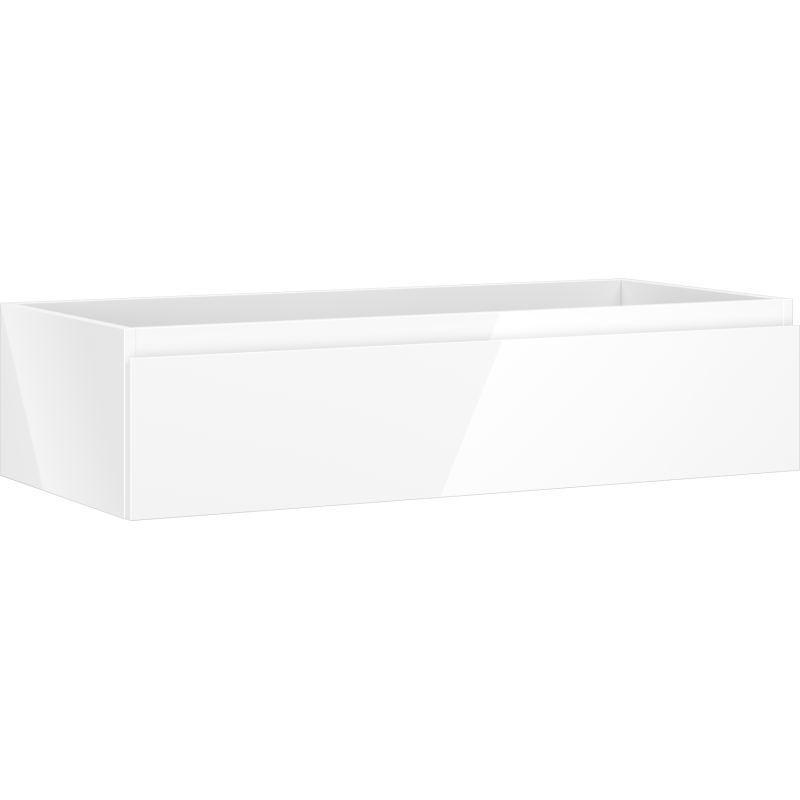 Mexen Orio szafka łazienkowa podumywalkowa 100 cm, 1 szuflada, biała połysk - 91A10-10023-1-BF00