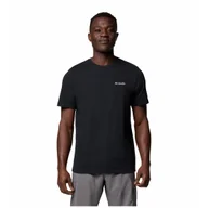 Koszulki sportowe męskie - Koszulka męska Columbia Hageman™ Graphic Tee Rozmiar: XXL / Kolor: czarny/biały - miniaturka - grafika 1