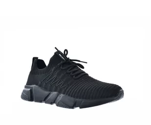 Sneakersy damskie BIG STAR JJ274278 czarny - Sneakersy damskie - miniaturka - grafika 1