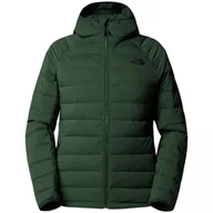 Kurtki męskie - Kurtka męska The North Face M Belleview Stretch Down Hoodie Rozmiar: M / Kolor: zielony - miniaturka - grafika 1
