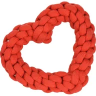 Zabawki dla psów - AniOne zabawka-sznur serce czerwony L - miniaturka - grafika 1