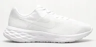Buty sportowe męskie - Buty Sportowe Białe Oddychające Do Biegania Nike Revolution 6 Nn R. 44 - miniaturka - grafika 1