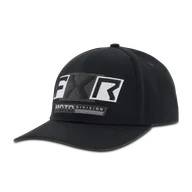 Czapki damskie - Czapka z Daszkiem FXR Podium Pro Czarny/Złamany BiałyOnesize - miniaturka - grafika 1