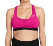 Biustonosze - Stanik sportowy do karmienia Nike Swoosh Dri-FIT CQ9289621 L - miniaturka - grafika 1