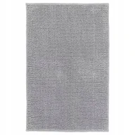 Dywaniki łazienkowe - IKEA TOFTBO Dywanik łazienkowy Mikrofibra 50x80cm szarobiały - miniaturka - grafika 1