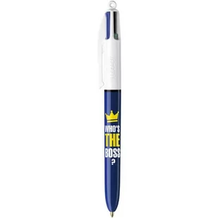 Długopis automatyczny BIC 4Colours Message - Długopisy - miniaturka - grafika 1