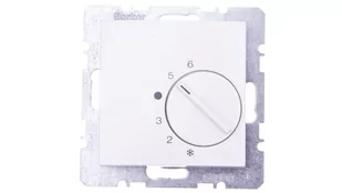 Berker Kwadrat biały regulator temperatury [20268989] B_20268989 - Gniazdka elektryczne - miniaturka - grafika 2
