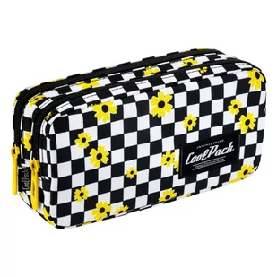 Piórnik saszetka podwójna CoolPack szkolny dla dziewczynki Primo Chess Flow - Piórniki - miniaturka - grafika 1