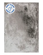 Dywany - Dywan Deco Rugs Concrete Ice (4542) 160 x 230 do salonu tkany na płasko z wzorem betonu szary - miniaturka - grafika 1