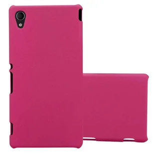 Pokrowiec Etui Do Sony Xperia M4 AQUA w FROSTY RÓŻOWY Pokrowiec Ochronny Obudowa Hard Case Cover Cadorabo - Etui i futerały do telefonów - miniaturka - grafika 1