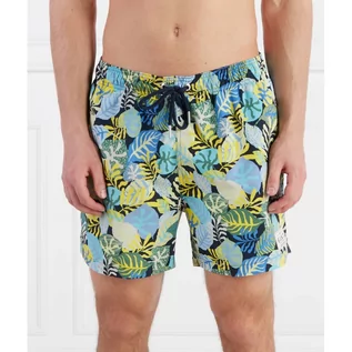 Kąpielówki męskie - Gant Szorty kąpielowe CF TROPICAL PRINT | Regular Fit - grafika 1