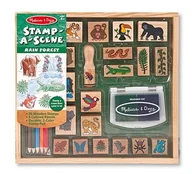 Zabawki kreatywne - Melissa&Doug Las tropikalny, pieczątki - miniaturka - grafika 1