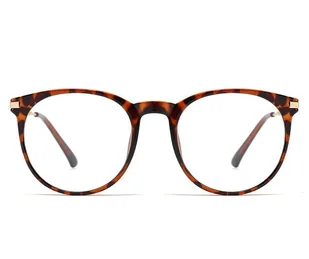 Okulary Lenonki damskie do komputera BLUE LIGHT zerówki 2569-2 - Okulary korekcyjne, oprawki, szkła - miniaturka - grafika 1