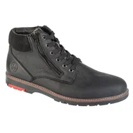 Półbuty męskie - Buty Rieker Booties 10503-00 czarne - miniaturka - grafika 1