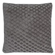 Poszewki na poduszki - Euro Firany Poszewka Dekoracyjna Design Bela Grafit 40x40 1207234 - miniaturka - grafika 1