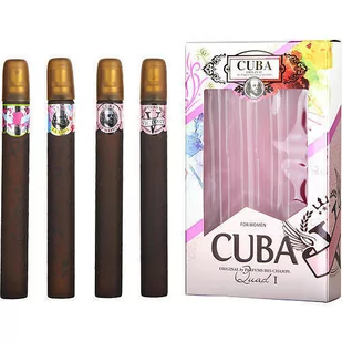 CUBA QUAD I ZESTAW EDP 4x35ML WODA PERFUMOWANA - Zestawy perfum unisex - miniaturka - grafika 1