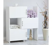 Witryny - Gablota ANNA 89,8x65 cm biała - miniaturka - grafika 1