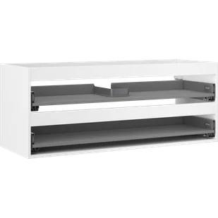 Mexen Box-A korpus szafki podumywalkowej 120 cm, 2 szuflady, biały mat - 91AX0-1200-470-2-01 - Szafki łazienkowe - miniaturka - grafika 1