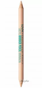 NYX Professional Makeup - WONDER PENCIL MICRO HIGHLIGHT STICK - Wielozadaniowy rozświetlacz w kredce - 0,7 g - 02 - MEDIUM - Rozświetlacze do twarzy i ciała - miniaturka - grafika 1