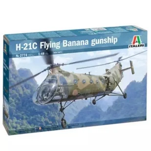 Italeri: Model helikoptera H-21C Flying Banana G - 1:24 - Modele do sklejania - miniaturka - grafika 1