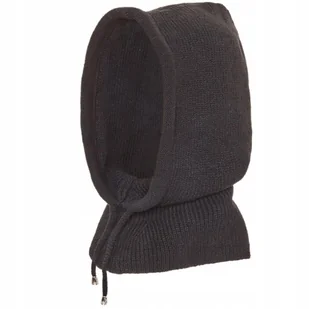 Kaptur damski VIVIEN Czarny - Czapki damskie - miniaturka - grafika 1