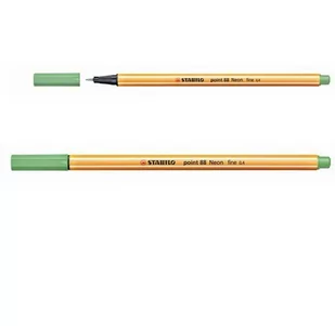 Stabilo Cienkopis Point 0.4mm Zielony Neon 88/033 - Długopisy - miniaturka - grafika 2