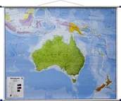 Atlasy i mapy - Australia mapa ścienna polityczna, 1:7 000 000 - WYSYŁKOWO LUB W KSIĘGARNIACH : KRAKÓW - ŁÓDŹ - POZNAŃ - WARSZAWA Maps International - miniaturka - grafika 1
