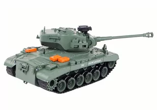 Czołg Leopard RC Zdalnie Sterowany Armata  1:18 Szary - Akcesoria i części modelarskie - miniaturka - grafika 4