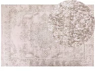 Dywany - Dywan bawełniany 200x300 cm różowy MATARIM - miniaturka - grafika 1