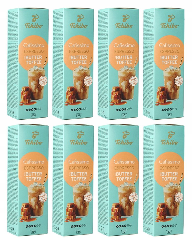Kawa kapsułki Tchibo Cafissimo Espresso Buttertoffee Karmel 80 szt.