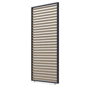 Panel żaluzjowy poziomy do pergoli ELEGANCE/DELUXE/FUSION 1.2 m Woodgrain - Gutroof - Kratki i pergole - miniaturka - grafika 1
