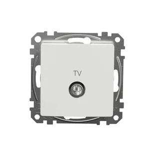 Gniazdo TV Schneider Sedna Design SDD111471 końcowe 4dB białe Design  Elements - Gniazdka elektryczne - miniaturka - grafika 1