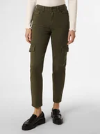 Spodnie damskie - Noisy May Dżinsy - NMMoni Kobiety Bawełna zielony jednolity, 24-30 - miniaturka - grafika 1