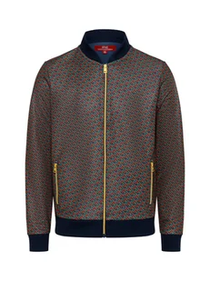 Finshley & Harding London Bluza męska Mężczyźni wielokolorowy wzorzysty, S - Bluzy męskie - miniaturka - grafika 1