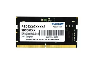 PATRIOT DDR5 32GB SIGNATURE 4800MHz SO-DIMM - Pamięci RAM - miniaturka - grafika 1