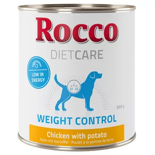 Rocco Diet Care Weight Control, kurczak z ziemniakami - 6 x 800 g - Mokra karma dla psów - miniaturka - grafika 1