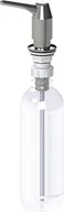 Akcesoria do armatury i ceramiki - KK-Pol Dozownik do płynów chrom 0,5L DP/601 - miniaturka - grafika 1