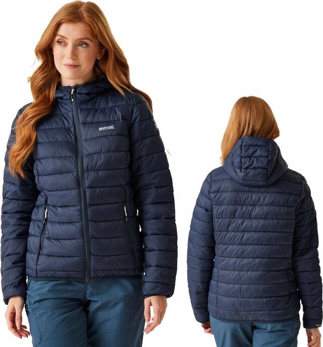 Damska kurtka przejściowa Regatta z kapturem RWN273 QZN XXL