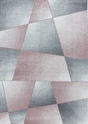 Dywany - Dywan Rio geometria różowy, 120x170 cm - miniaturka - grafika 1