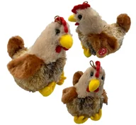 Maskotki i pluszaki - Maskotka Pluszak Przytulanka Kura z Dźwiękiem 22 cm - miniaturka - grafika 1