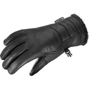 Salomon Native Gore-Tex W, rękawice, damskie, czarne - Rękawice narciarskie - miniaturka - grafika 1