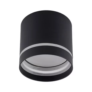 Natynkowy spot tuba w kolorze czarnym TK 4351 z serii JET BLACK - Lampy sufitowe - miniaturka - grafika 4