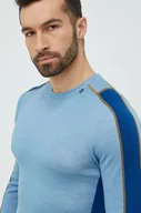 Bielizna sportowa męska - Helly Hansen longsleeve funkcyjny Lifa Merino Lightweight - miniaturka - grafika 1